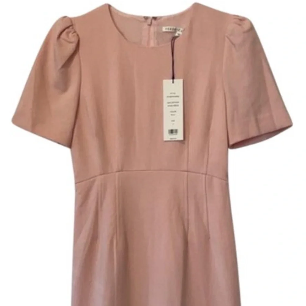 Veronica Beard amar dress in pink blush 0